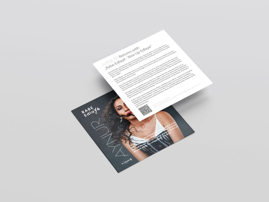 lyergestaltung für Aynur Doğan – Design von Bülent Suat Engüzel -Bengrafik