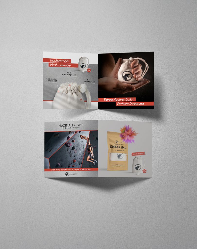 Faltflyer 4-seitig Design für Gnarcore von Bülent Suat Engüzel -Bengrafik